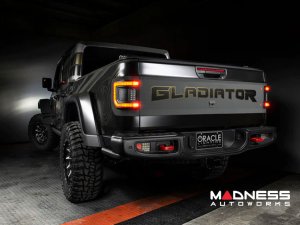 Jeep Gladiator JT Tail Lights - Flush Mount - LED - Red Lens Jeep Gladiator JT Tail Lights - Flush Mount - LED - Red Lens